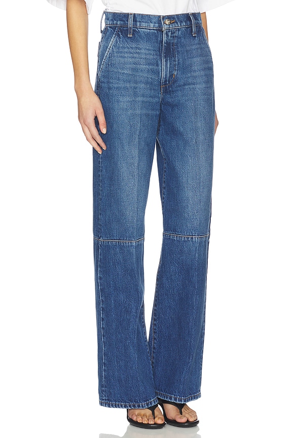 view 2 of 6 The Harlowe Seamed Trouser Wide Leg Jeans in Frequent