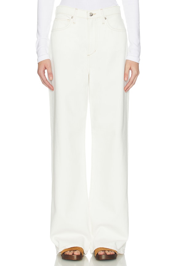 view 1 of 6 PIERNA ANCHA HARLOWE in Milk