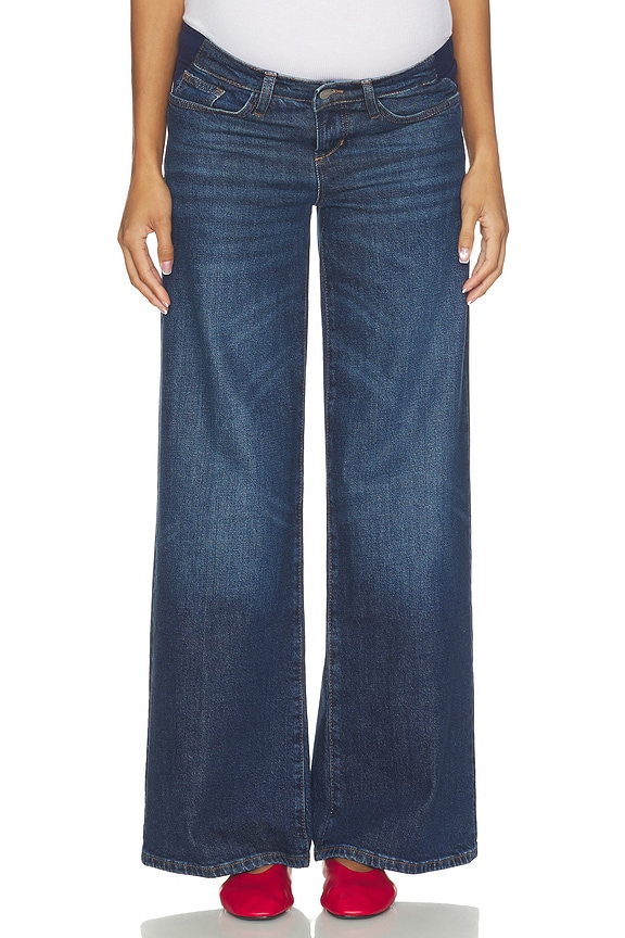 view 2 of 6 The Lou Lou Maternity Jean in Rendezvous
