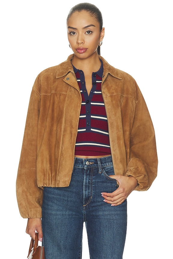 view 2 of 5 BLOUSON BELLA in Nutmeg