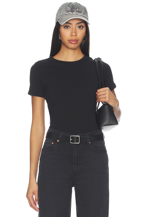 view 1 of 4 The Baby Tee Shirt in Black