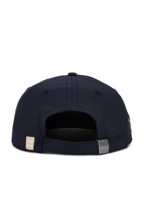view 2 of 3 x Olympics Paris Dad Hat in Navy