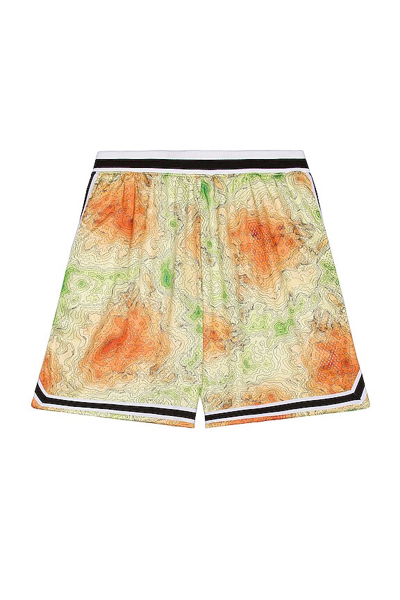 view 2 of 3 Game Shorts in Topo Graphic