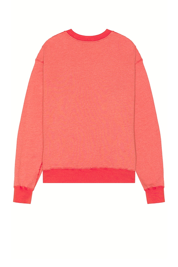 view 2 of 3 Vintage Fleece Crew in Crimson