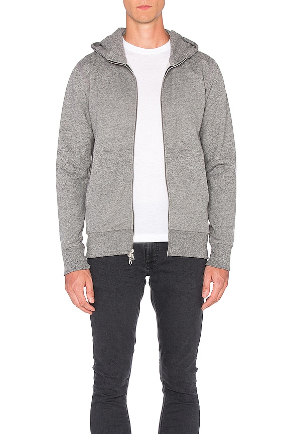 view 2 of 5 SWEAT À CAPUCHE À GLISSIÈRE FLASH DUAL in Dark Grey