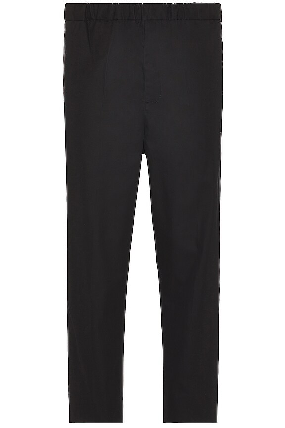 view 2 of 3 Cropped Tech Trouser in Black