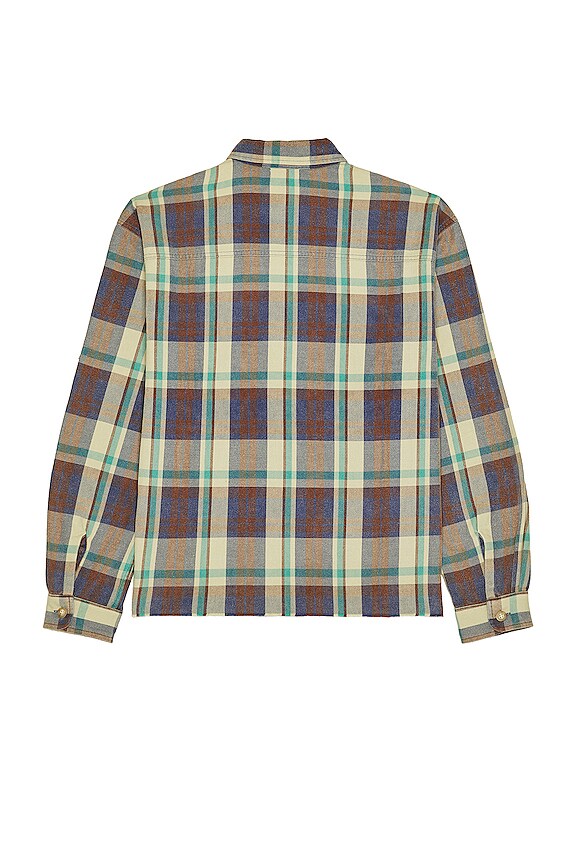 view 2 of 3 CHEMISE HEMI in Burgundy & Navy