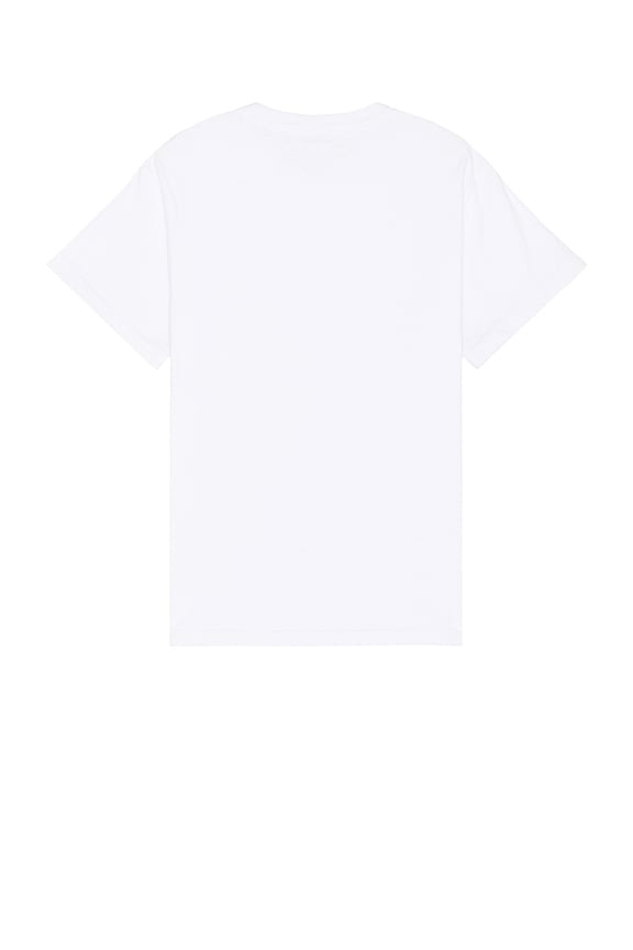 view 2 of 3 Cropped Campus Pocket Tee in White