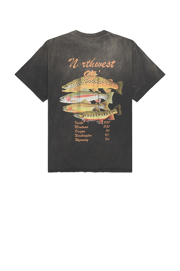 view 1 of 3 Casting Season Odeon Tee in Washed Black