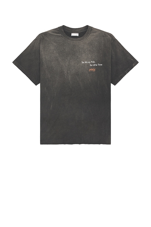 view 2 of 3 Casting Season Odeon Tee in Washed Black