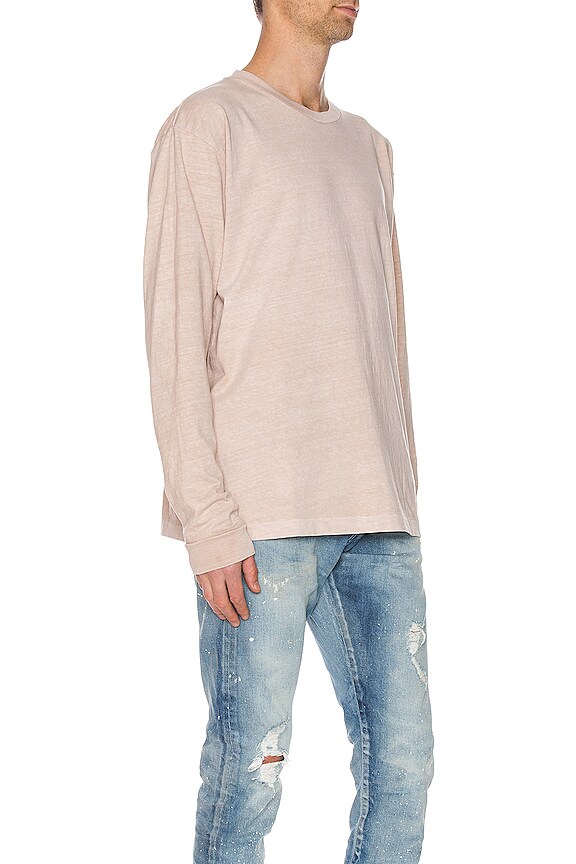 view 2 of 4 ФУТБОЛКА LONGSLEEVE UNIVERSITY in Ecru