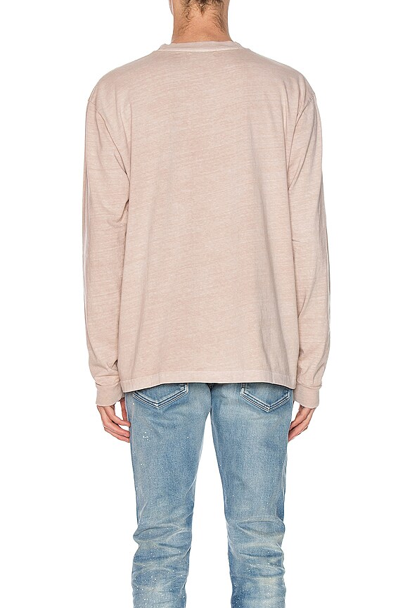 view 3 of 4 T-SHIRT LONGSLEEVE UNIVERSITY in Ecru