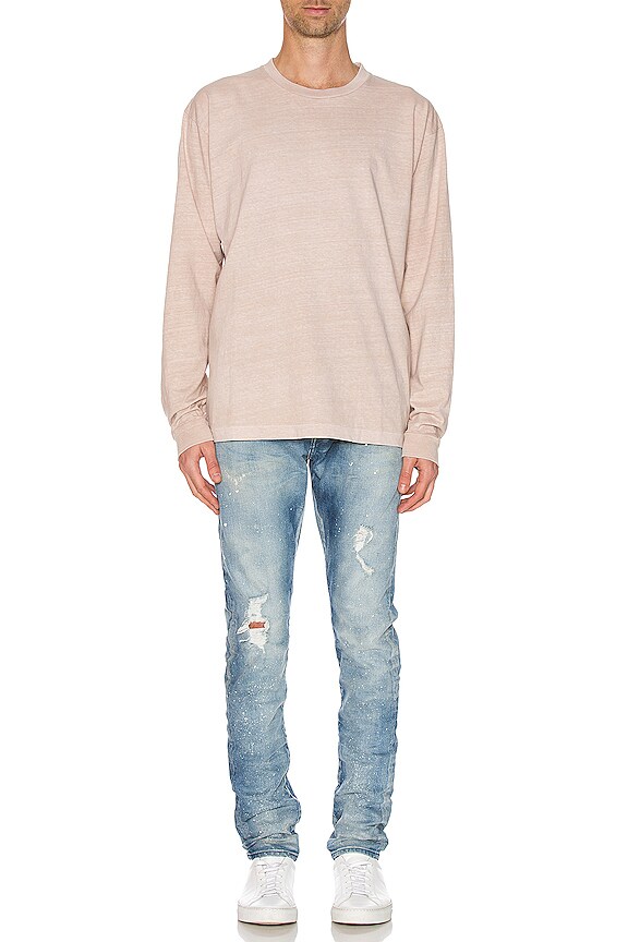 view 4 of 4 T-SHIRT LONGSLEEVE UNIVERSITY in Ecru