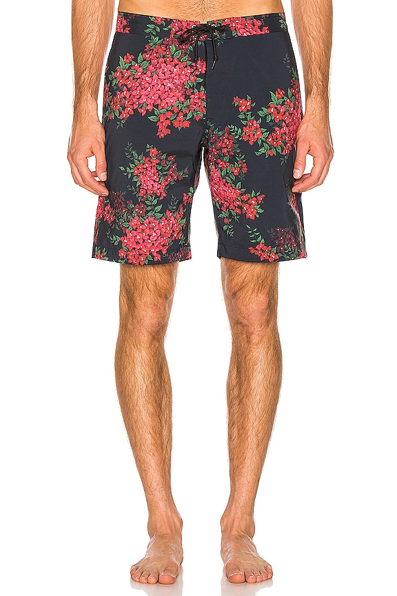 view 1 of 4 Boardshorts in Black Bougainvellea