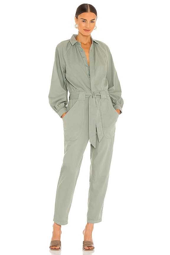 view 1 of 3 Solano Jumpsuit in Eucalyptus