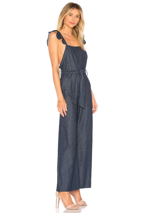 view 2 of 3 Alvina B Denim Jumpsuit in Atlantic