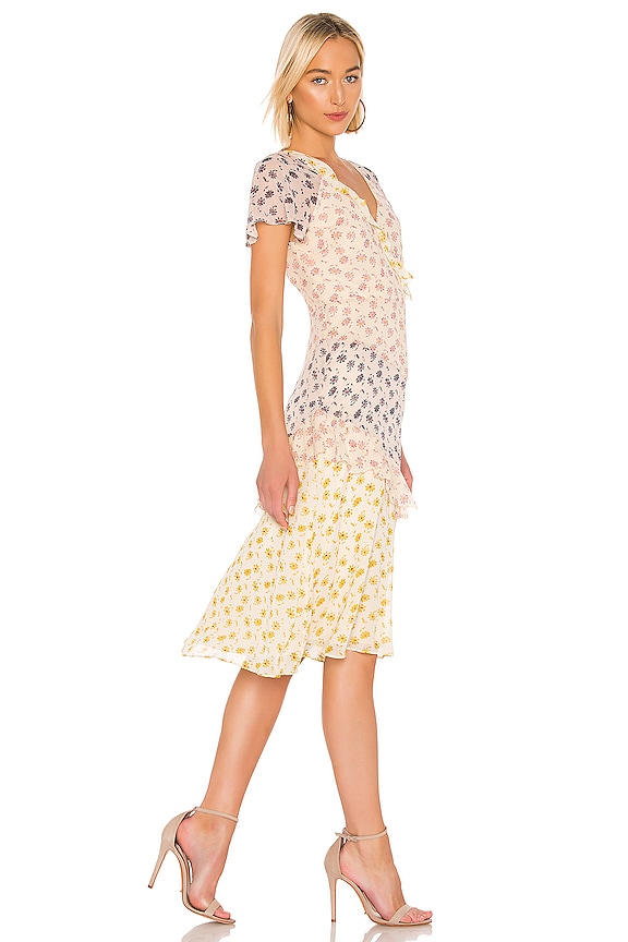 view 2 of 4 ROBE MI-LONGUE ORITA in Multi