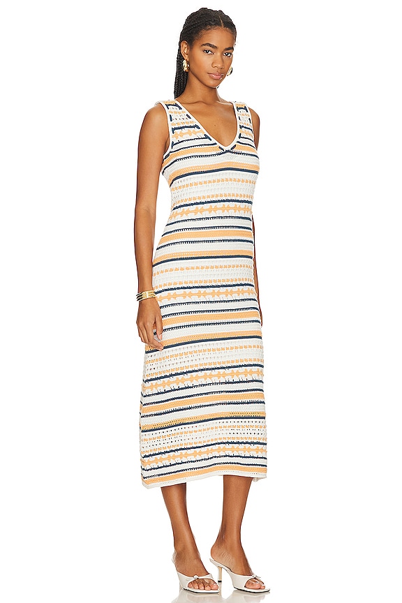 view 2 of 3 ROBE GISELLE in Porcelain Multi