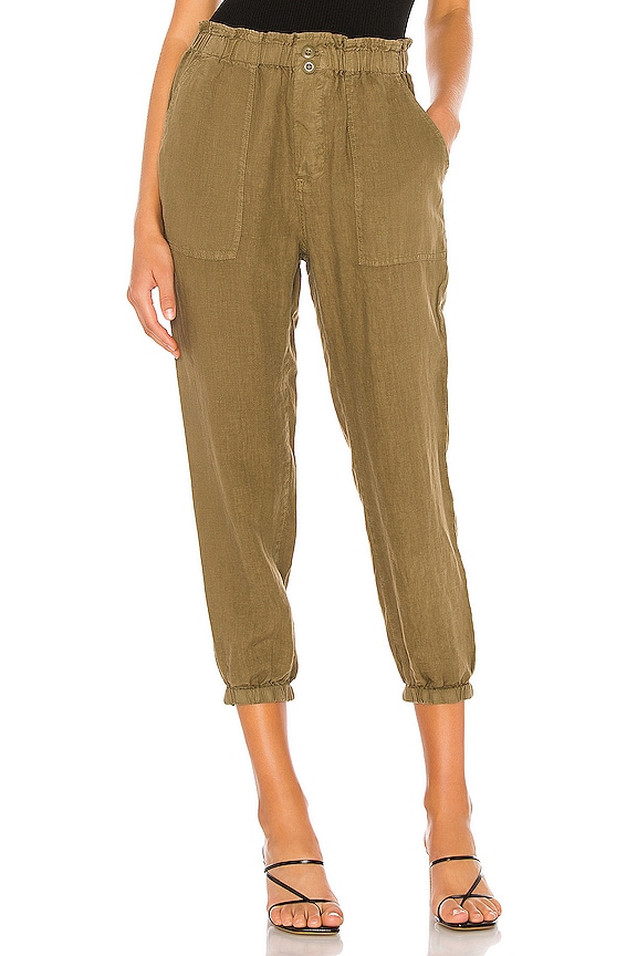 view 1 of 4 PANTALÓN DERREN in Vintage Olive