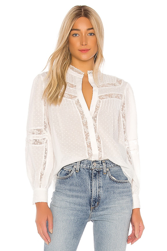 Joie Nazly Top in Porcelain | REVOLVE