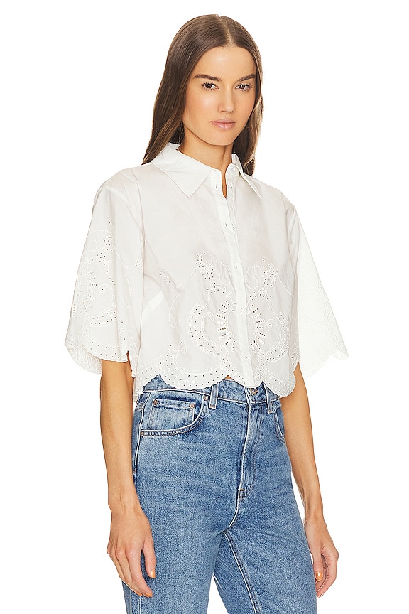 view 2 of 4 PHEOBE ブラウス in Porcelain