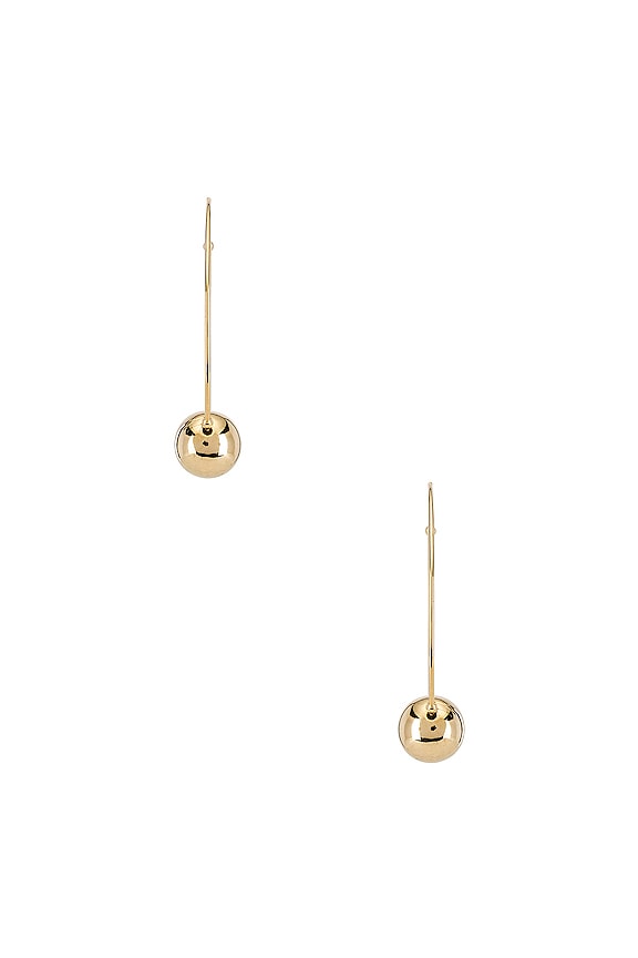 view 2 of 2 Baller Hoops in Gold