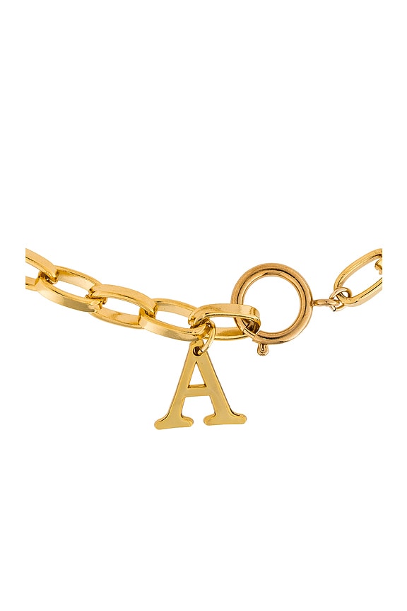 view 2 of 4 Initial Lariat in Gold