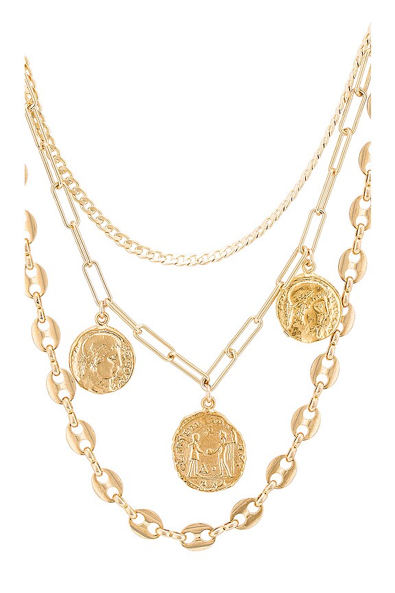 view 2 of 2 Ambition Necklace in Gold