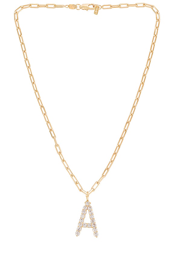 view 1 of 2 X REVOLVE CZ Initial Necklace in Gold