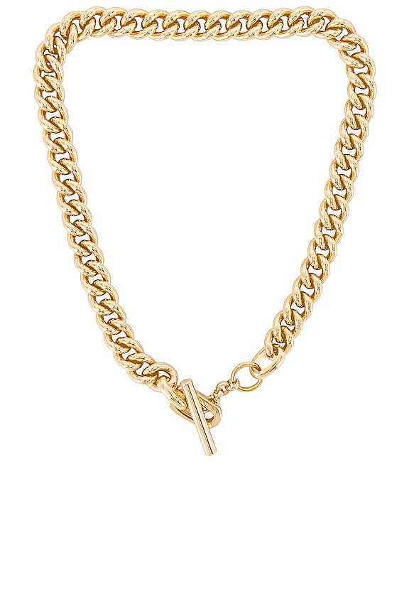 view 1 of 2 Alex Curb Link Toggle Necklace in Gold
