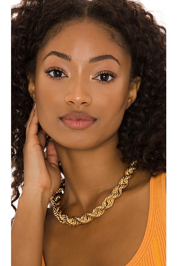 view 2 of 2 Amina Necklace in Gold