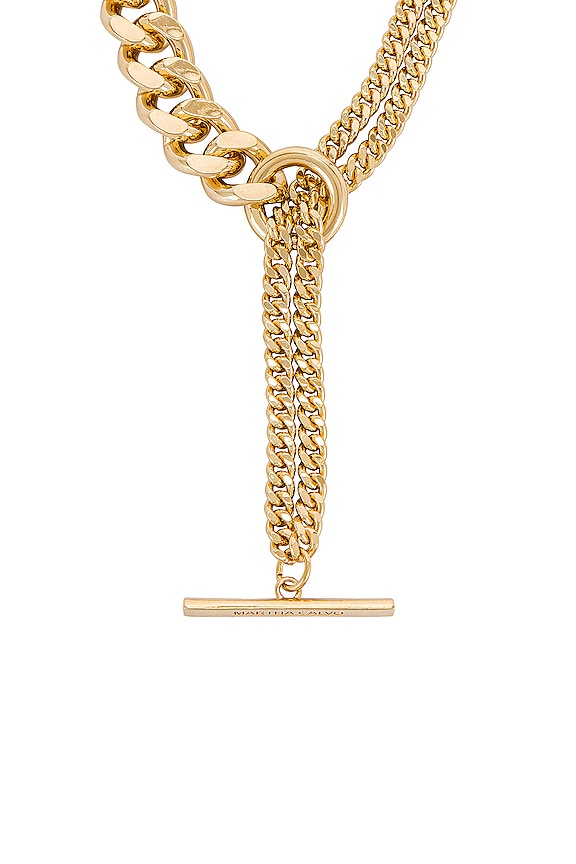 view 2 of 3 Devon Lariat in Gold