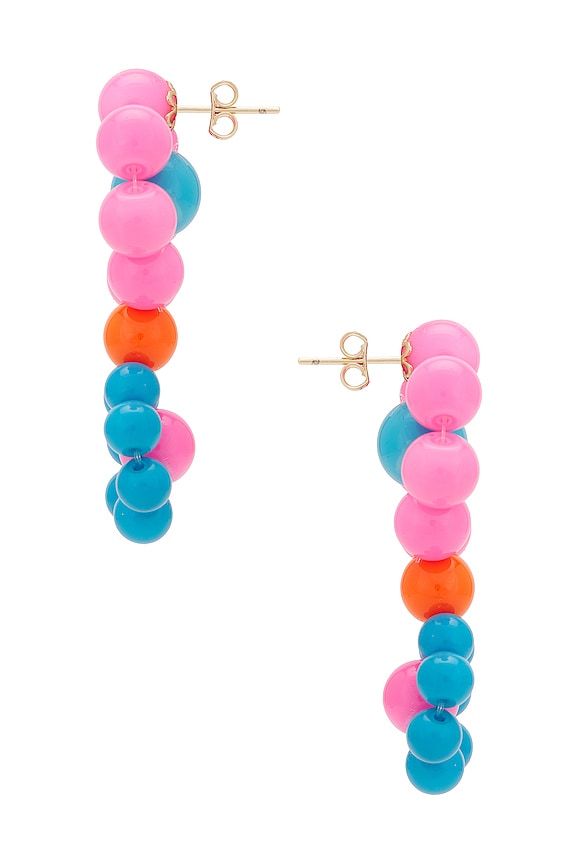 view 2 of 2 BOUCLES D'OREILLES KIM in Multi