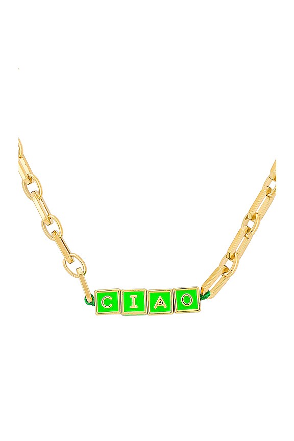 view 2 of 2 COLLAR SAY MY NAME in Ciao Green