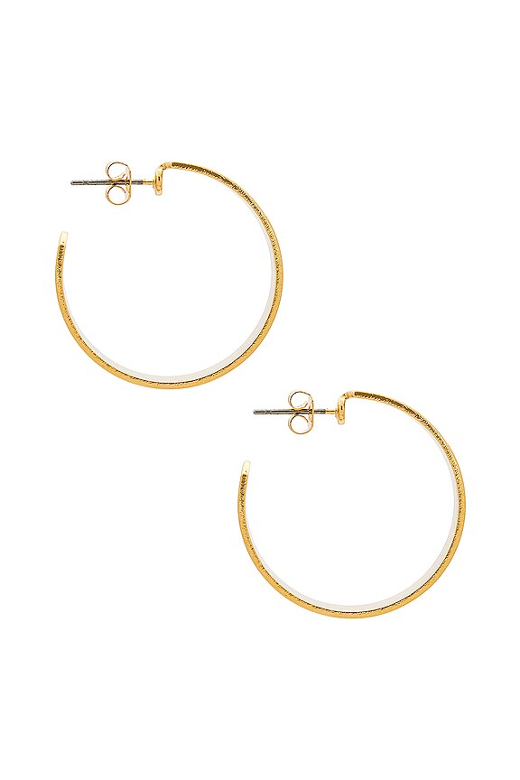 view 2 of 3 IRIS ラージフープ in Gold