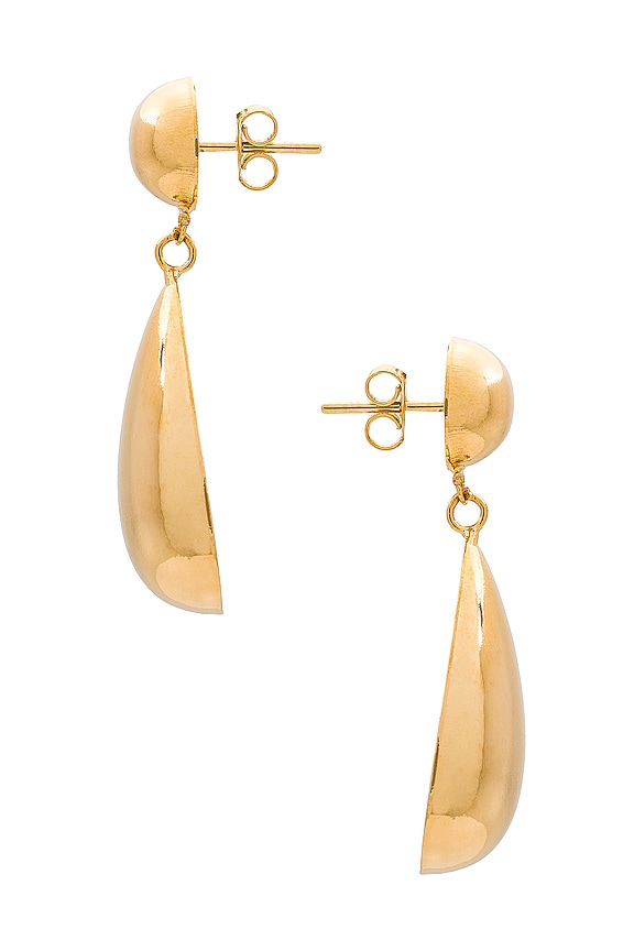 view 2 of 2 X Revolve Drop Earring in Gold