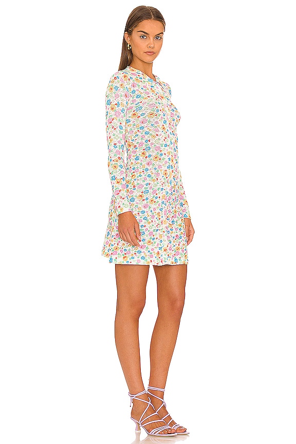 view 2 of 3 FLARED 원피스 in Multi Floral