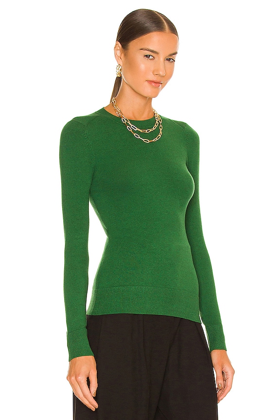 view 2 of 4 Long Sleeve Crew Neck Sweater in Cedar