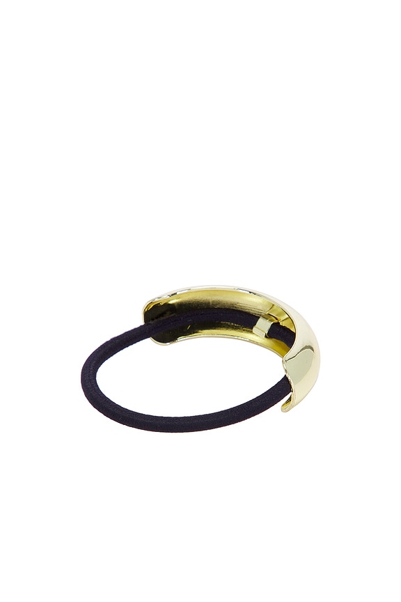 view 2 of 2 헤어 타이 in 14k Plated Brass