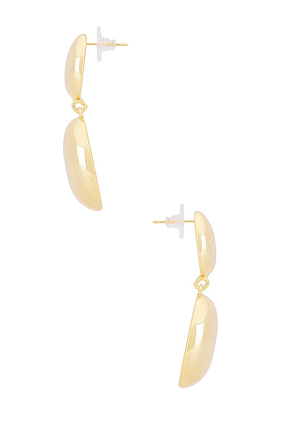 view 2 of 2 Olivia Earrings in Gold