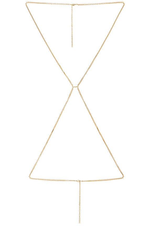view 1 of 2 Luxe Body Chain in Gold