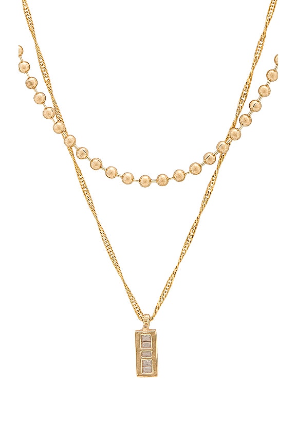 view 2 of 3 COLGANTES in 18k Gold Plated Brass