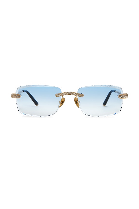 view 1 of 3 LUNETTES DE SOLEIL SIGNATURE in Iced Blue Tint