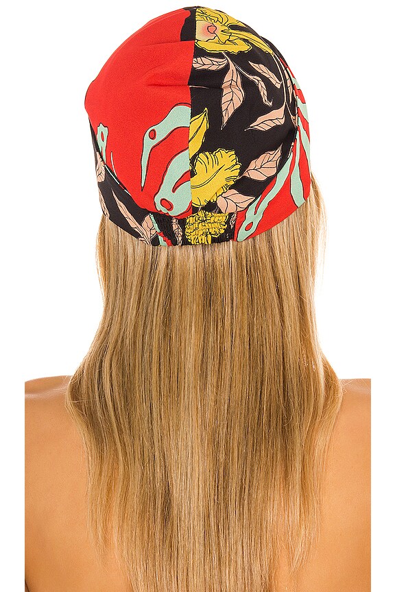 view 2 of 3 BEAK ターバン in Black & Multicolor