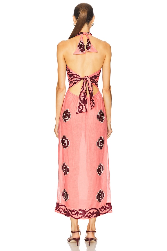 Energetic Patterns Ankle Dress