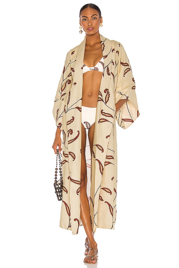 view 1 of 4 Ecru Soul Quest Kimono in Ecru