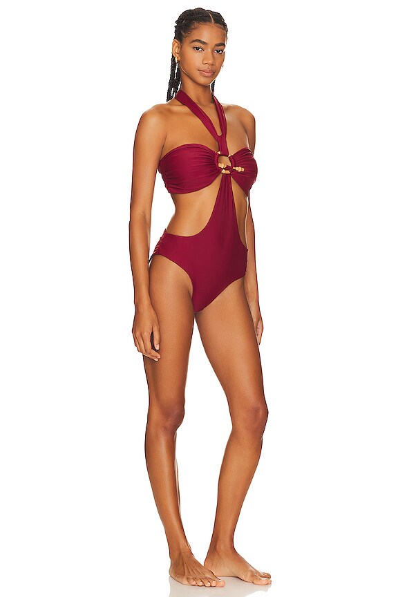 view 2 of 3 BAÑADOR SACRED VALLEY in Azucena Burgundy