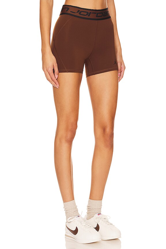view 2 of 4 Sport Legging Shortie in Cacao Wow & Black