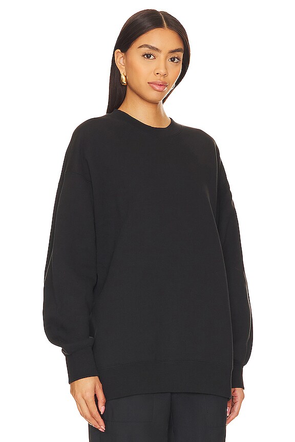 view 2 of 4 SUDADERA DEPORTIVA CUELLO REDONDO FLIGHT FLEECE in Black