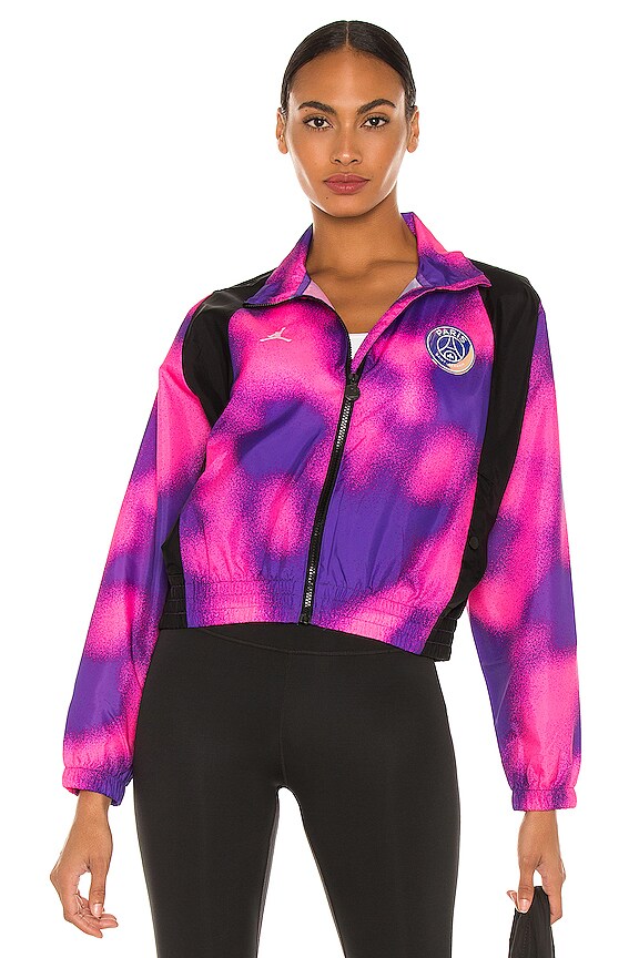 view 2 of 5 PSG Warm Up Jacket in Psychic Purple & Black